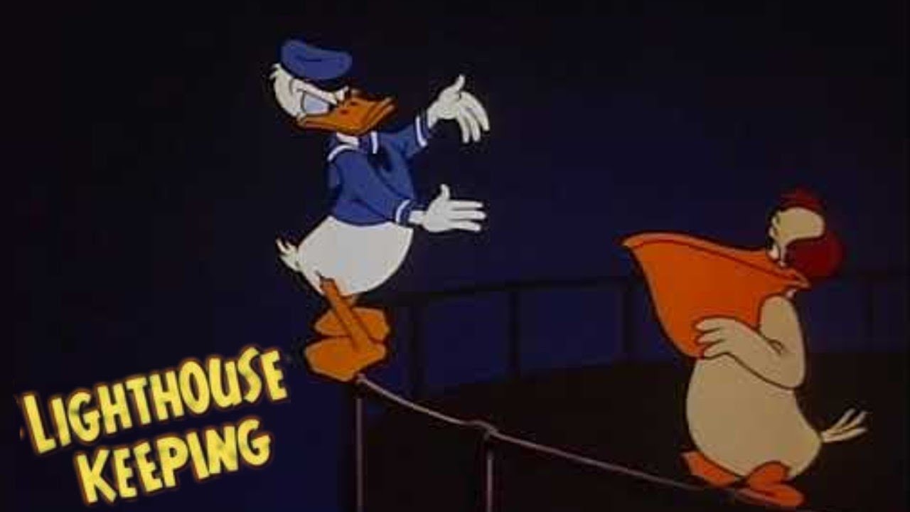 Lighthouse Keeping 1946 Disney Donald Duck Short Film
