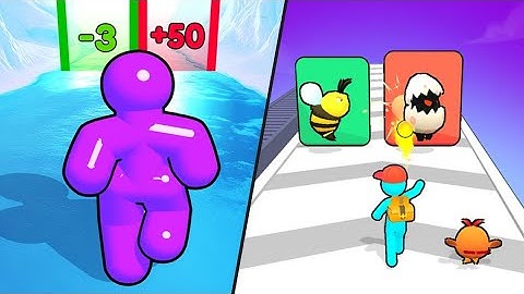 Tall Man Run | Monster Evolution Run Battle / All Level Gameplay: Android,iOS - New APK Update