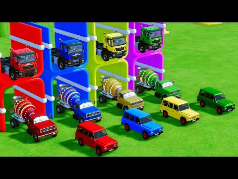 Color cars a #FarmingSimulator22 #FS22 #transportingofcolor #mainananak #maianananaktok