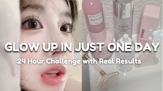 24 Hours Glow Up Challenge At Home Real Results In 1 Day