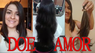 DOE AMOR -DOE SEU CABELO PARA UMA PESSOA COM CÂNCER