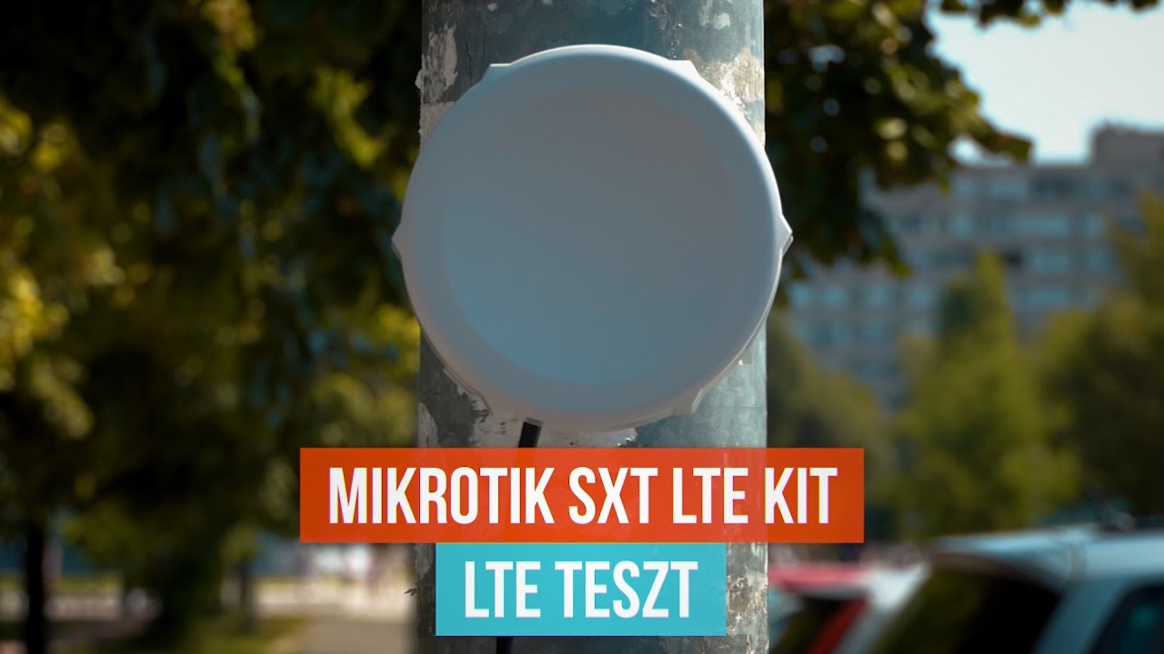 Mikrotik Sxt Lte Kit Test English Subtitles Youtube