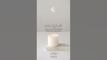 📖 "أفمن شرح الله صدره للإسلام..." | سورة الزمر ٢٢ بصوت محمد اللحيدان