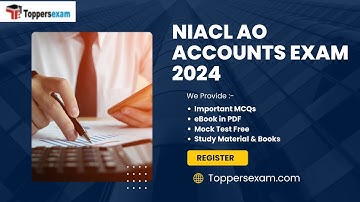 NIACL AO ACCOUNTS Book PDF 2024, Mock Test Free, Question Paper, MCQ, Exam Pattern 2024