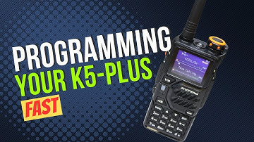 Program Your Baofeng K5-Plus FAST with CHIRP | Step-by-Step Guide!