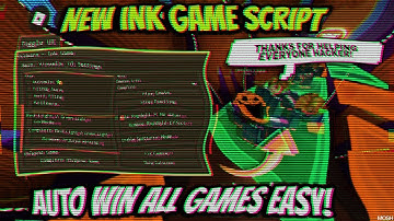 *OP* INK GAME SCRIPT - NO KEY! | (AIMBOT, GLASS VISION, DALGONA) + EMOTES | ROBLOX PASTEBIN HACK