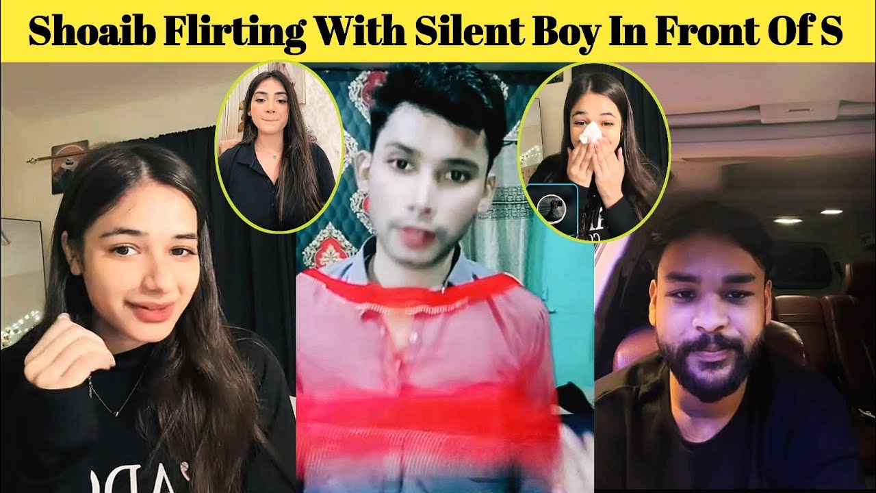 Shoaib Flirting With Silent Boy In Front Of Saleena😍 | Haileen