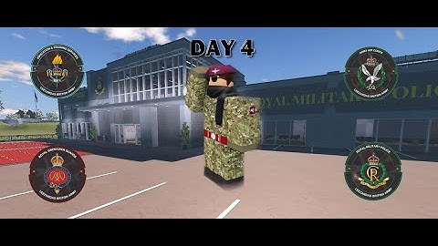 Day 4 of creating a Roblox British Army in just 7 Days