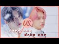 save one drop one  l  kpop songs (same group edition)