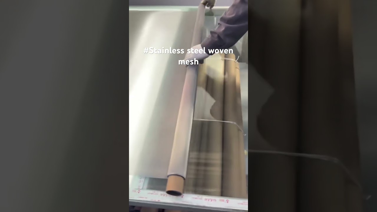 Stainless steel weave mesh