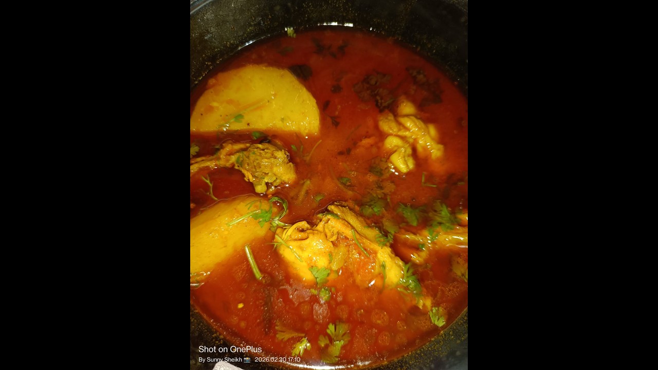 চিকেন আলু ঝোল 😋😋|| Chicken and Potato Jhol 😍😍|| Bengali Style