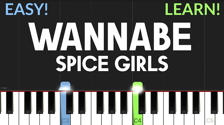 Wannabe Piano version - Piano performance video thumbnail