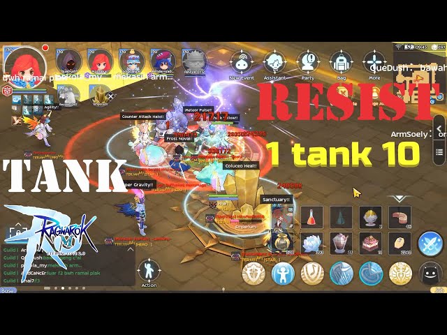 Divine Avenger Resist Build (flashback) - Ragnarok M - YouTube