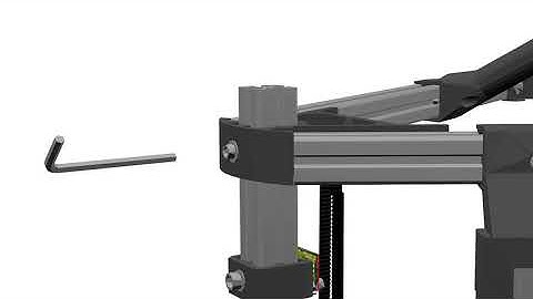 Build a Delta 3D Printer - Adding and tightening the GT2 timing belts