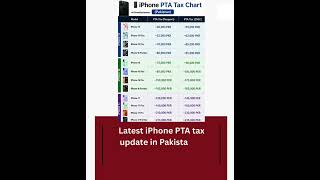 iPhone PTA Tax Update Pakistan #iPhonePTA #PTATax #iPhonePakistan #ApplePakistan #iPhone16 #iPhone17