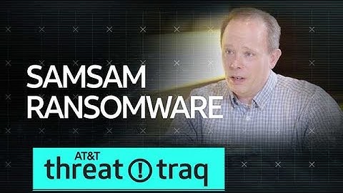 4/5/18 SamSam Ransomware | AT&T ThreatTraq
