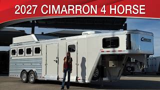 2027 Cimarron Norstar 4 Horse Gooseneck With Comfort Package