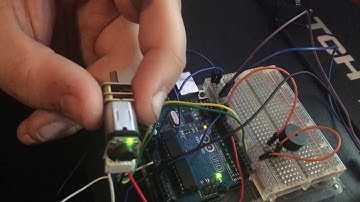 Photo interrupt sensor/ encoder final circuit and code