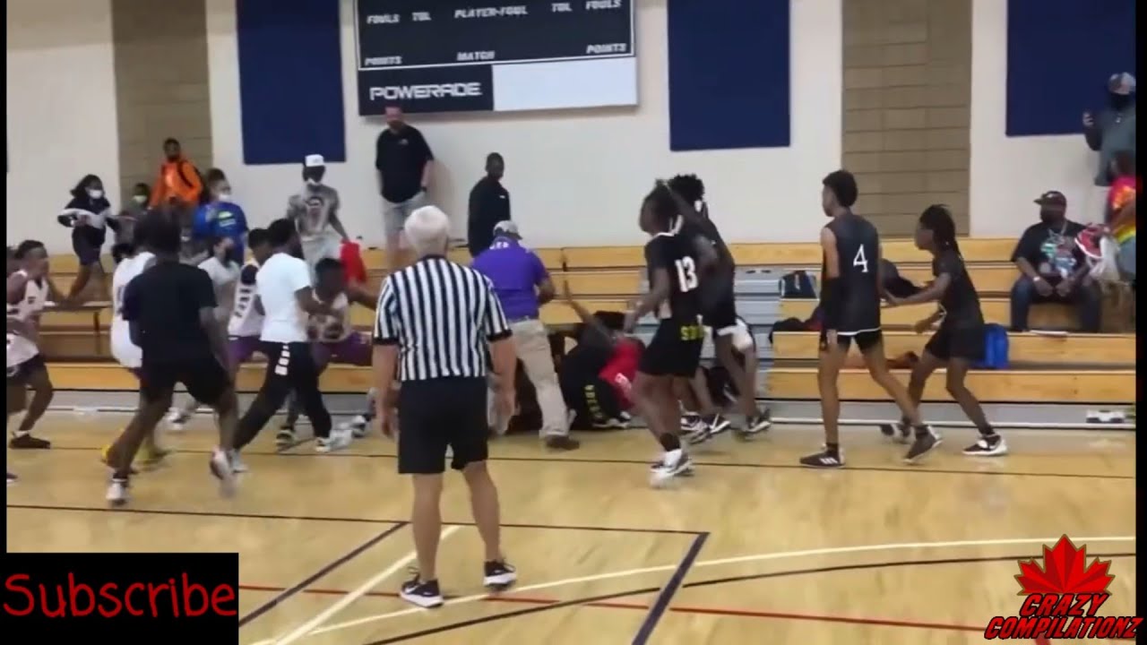Highschool Basketball Brawls Win Big Sports