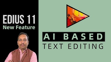 Edius 11 - Video Editing Tutorial Tips | AI Based Text Edting #edius11 #VideoEditing #MantraAdcom