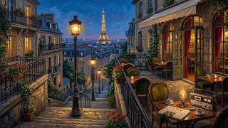 It’s a quiet evening in 1940s Paris and soft oldies are echoing through the streets