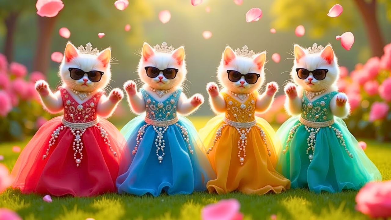 बिल्ली डांस | Cutest Cat videos funny dance🤣💃Videos for cats 