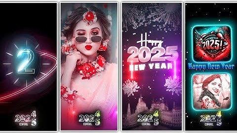🔥Happy New Year  2025 Video Editing Alight Motion  | Happy New Year Video Editing Alight Motion 2025