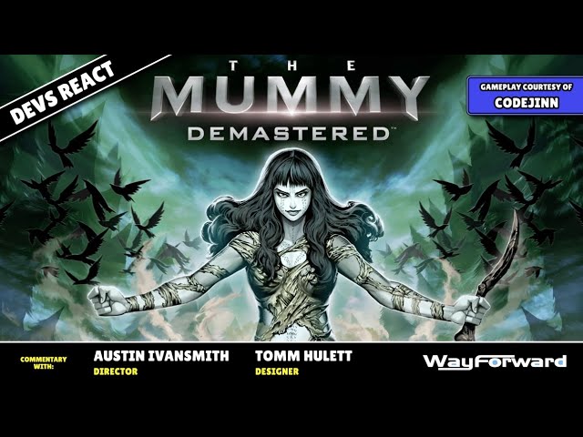 The Mummy Demastered 100% Speedrun - WayForward Devs React