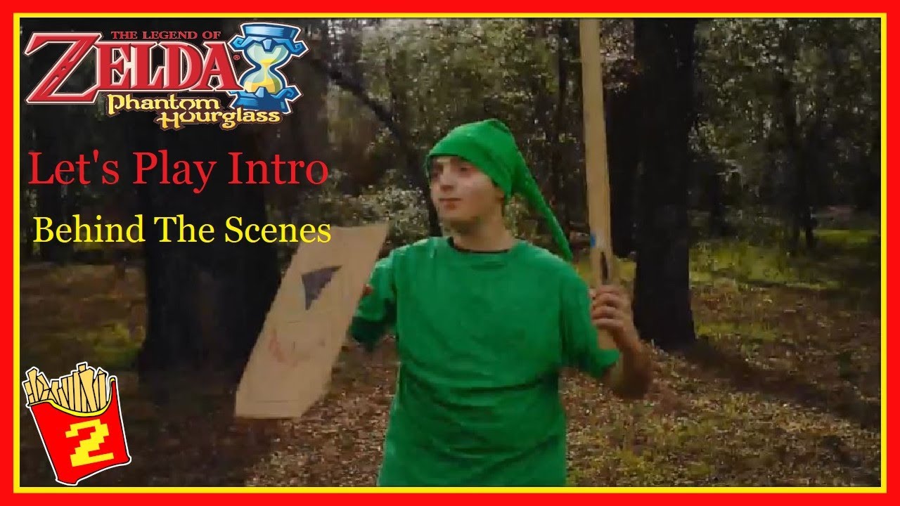 Zelda Phantom Hourglass Let's Play Intro - Behind The Scenes ...