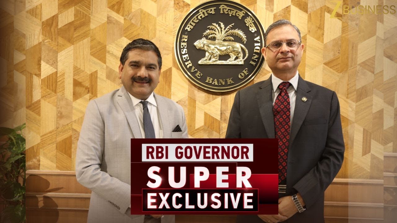 RBI Governor’s First Hindi Interview with Anil Singhvi | Inflation, Rates & Big Answers