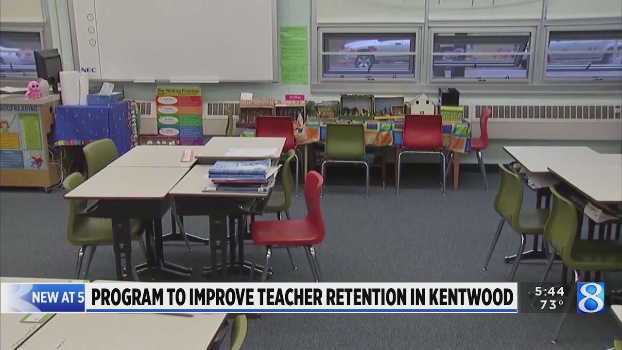Program to improve teacher retention in Kentwood - YouTube