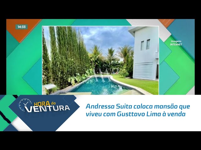 Andressa Suita coloca mansão que viveu com Gusttavo Lima à venda