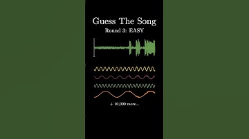 Fourier Transform Song Guessing Game — Song 53 #shorts