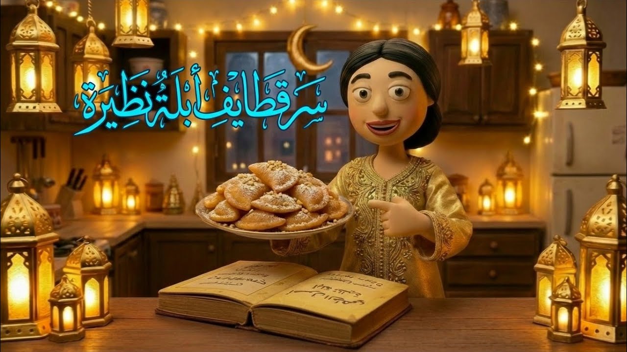 سر عجينة قطايف التسعينات من كتاب (أبلة نظيرة) الأصلي! 🌙 سيبكم من افتكاسات دلوقتي#قطايف #رمضان_2026