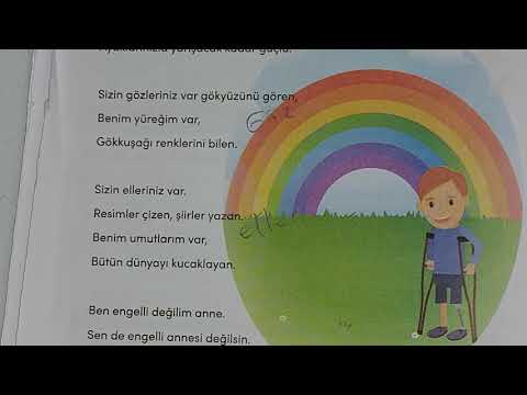 4 sınıf Türkçe Ben Engelli Değilim Anne sayfa 81-85