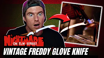 Unboxing An Original & Vintage Freddy Krueger Glove Knife