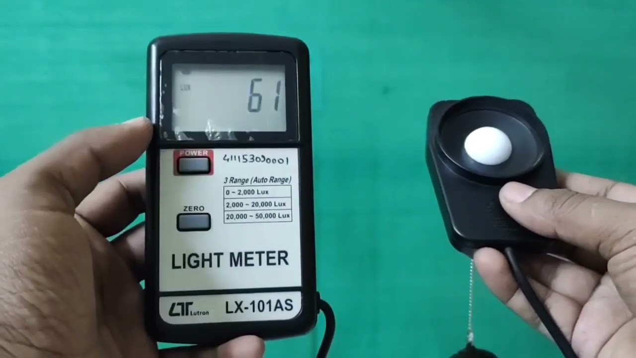Illumination LUX How To Measure LUX Of Any Lights LUX Level Illumination LUX How To Measure LUX Of Any Lights LUX Level