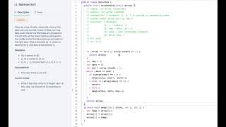 S015 T02 L011 Rainbow Sort