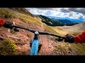 Looks like heaven feels like hell  mountain biking blackhawk pass on the colorado trail