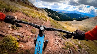 Looks like heaven, feels like hell | Mountain Biking Blackhawk Pass on the Colorado Trail