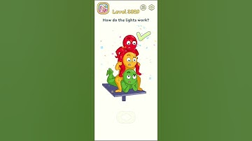 Dop 2 (Delete One Part) Level - 3329 How do the lights work? #shorts #shortsfeed #viralshorts