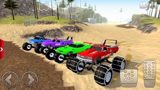 Monster Truck Dirt Car Extreme Off_Road #1 - Offroad Outlaws Car Race Game Android IOS Gameplay screenshot 4