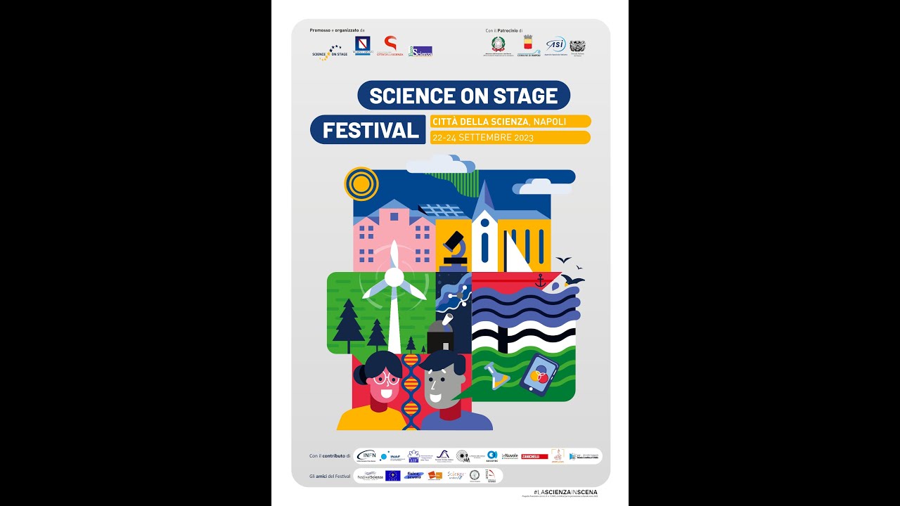 Festival nazionale Science on Stage, 2023, Napoli - YouTube