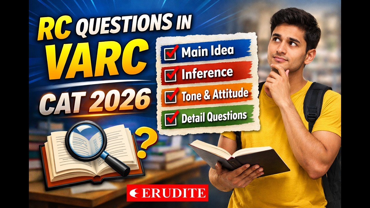 RC Type of Questions to Expect in CAT 2026 | VARC Preparation for CAT ...
