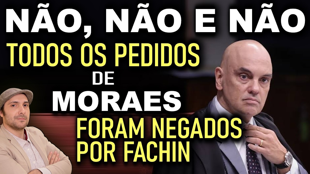 #FACHIN MANTÉM SIGILO DE ANDRÉ MENDONÇA CONTRA MORAES