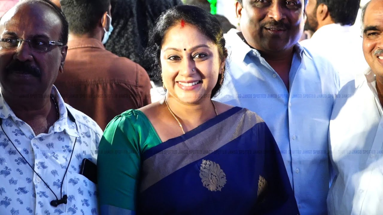 Actress Chippy & Family at Ramesh Chennithala's Son Marriage Ramesh