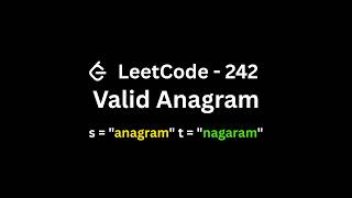 LeetCode 242 Valid Anagram in Java | Hindi Explanation + Dry Run