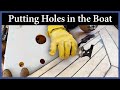 Holes In the Boat and Deck Waterproofing - Episode 257 - Acorn to Arabella: Journey of a Wooden Boat