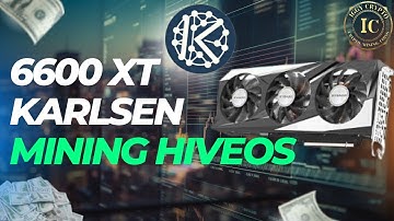 6600 XT Karlsen (KLS) Mining HiveOS