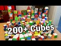 My Rubik's Cube Collection! [200+ Cubes]